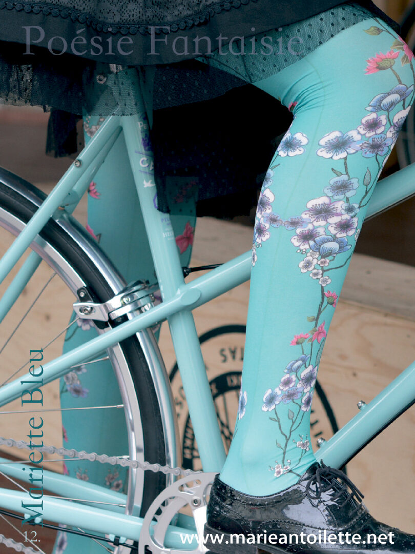 Collant bleu turquoise 2025